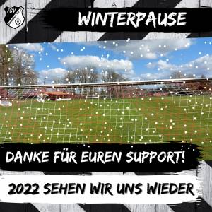 Winterpause - Danke für Eure Unterstützung in 2021