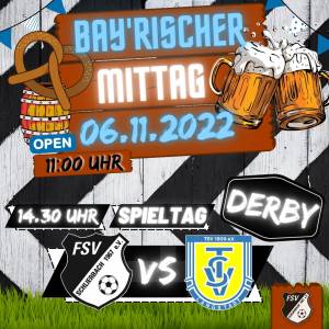 Bay'rischer Mittag am 06.11.2022 - Derby vs. Langstadt/Babenhausen II
