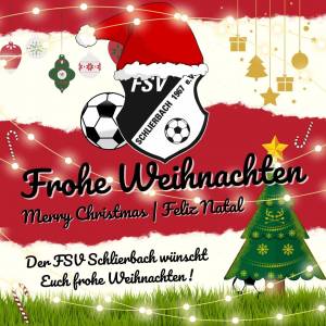Der FSV Schlierbach wünscht Frohe Weihnachten!